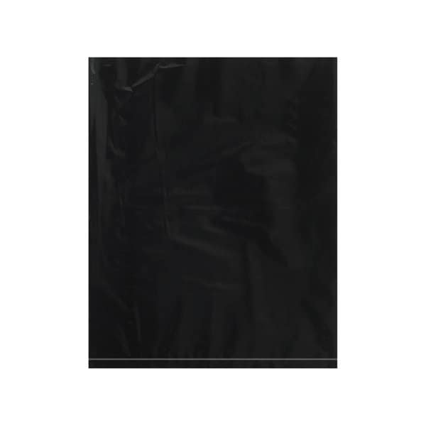 Bsc Preferred 8 x 10'' - 2 Mil Black Flat Poly Bags, 1000PK BUY00028504 - main